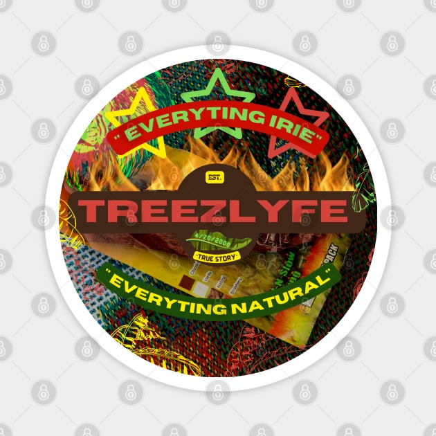 TreezLyfe Blunt Company V1 Magnet by CityLyfeNYC